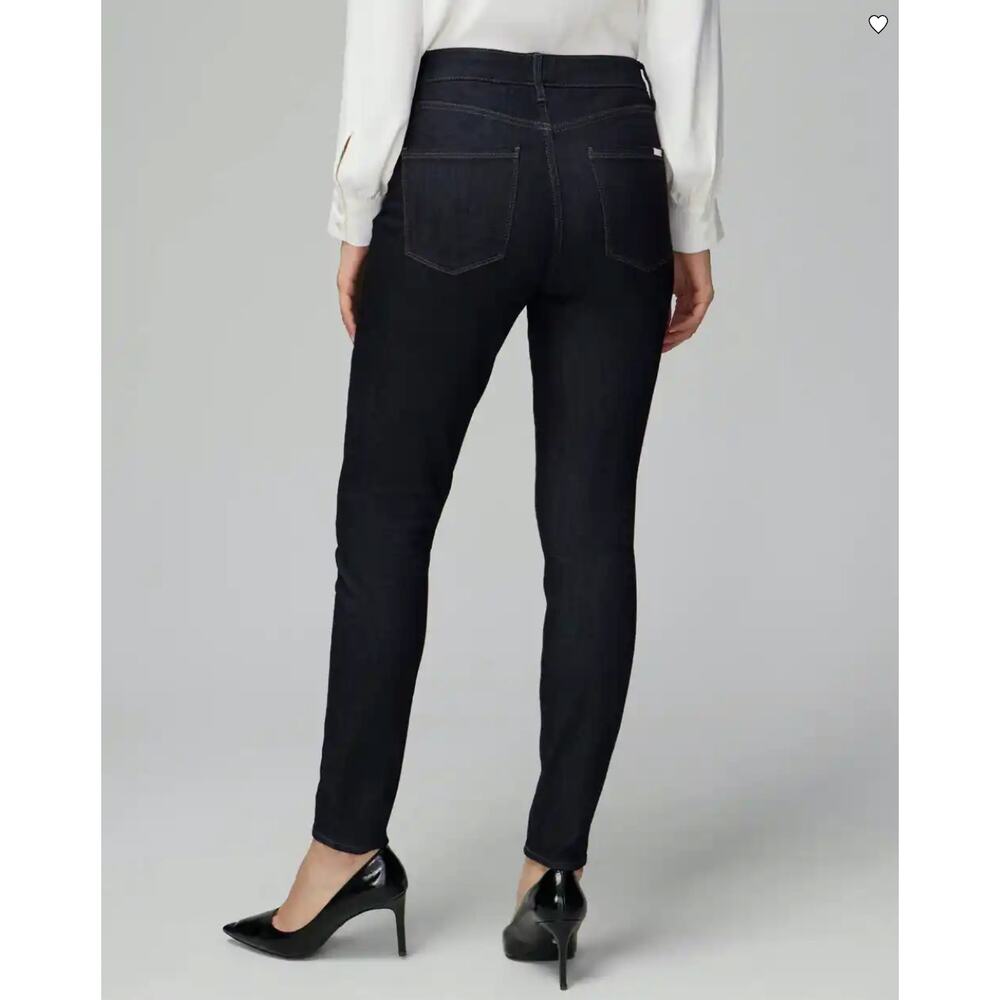 WHBM High-Rise Dark Rinse Sculpt Skinny Ankle Jeans Size 0 Short NWOT👖✨👖 - Picture 6 of 16